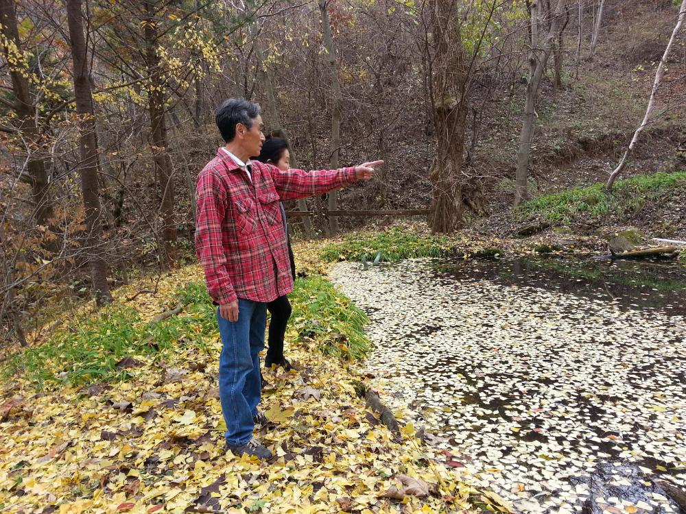 2013년 11월 9일 환기미술관에서 스캔한 김향안, 김명희, 김차섭의 여행 슬라이드 필름 사진파일 1