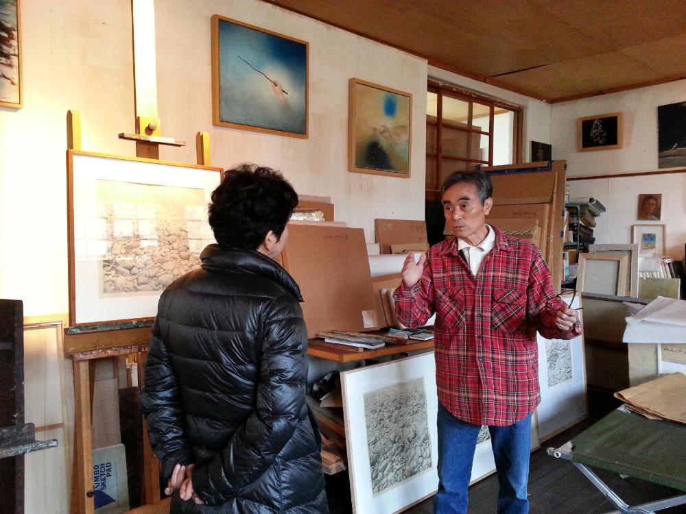 2013년 11월 9일 환기미술관에서 스캔한 김향안, 김명희, 김차섭의 여행 슬라이드 필름 사진파일 1