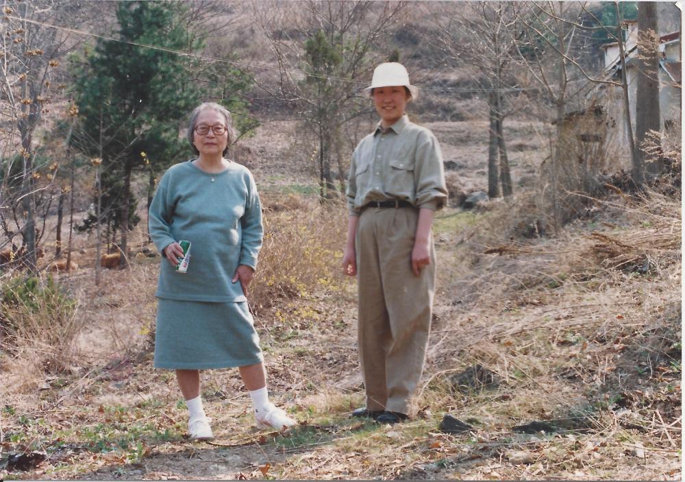 2013년 11월 9일 환기미술관에서 스캔한 김향안, 김명희, 김차섭의 여행 슬라이드 필름 사진파일 1