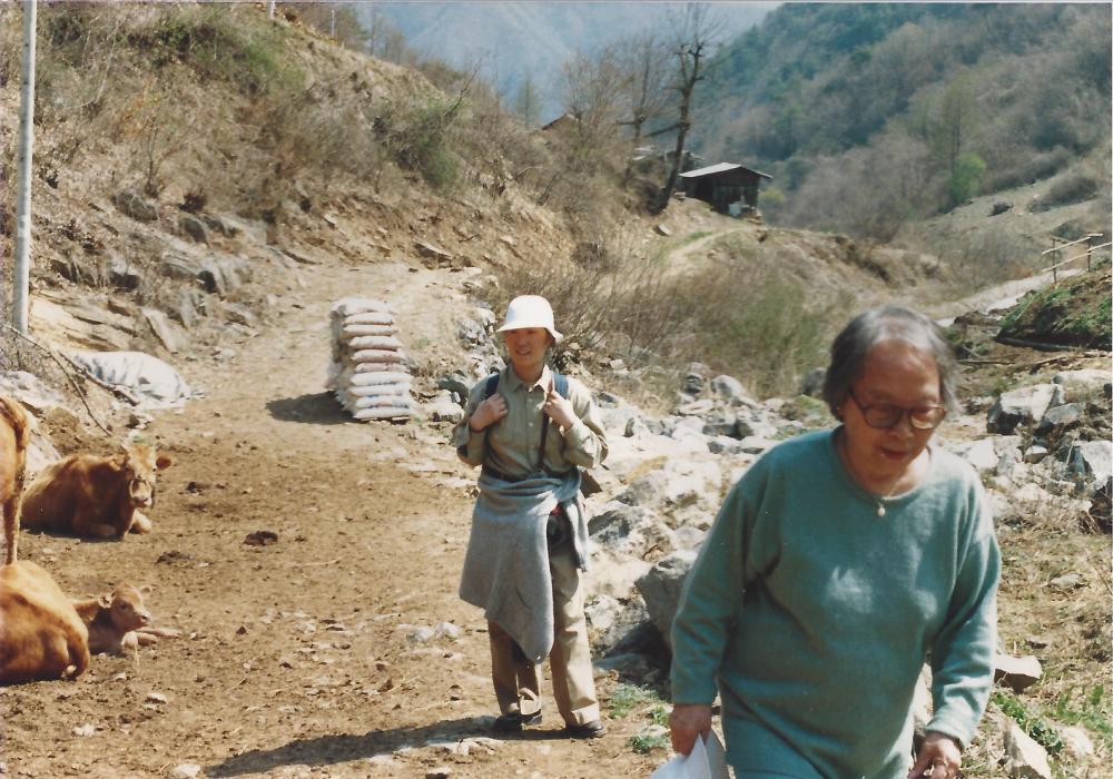 2013년 11월 9일 환기미술관에서 스캔한 김향안, 김명희, 김차섭의 여행 슬라이드 필름 사진파일 1