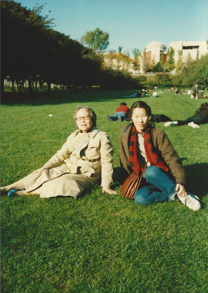 2013년 11월 9일 환기미술관에서 스캔한 김향안, 김명희, 김차섭의 여행 슬라이드 필름 사진파일 1