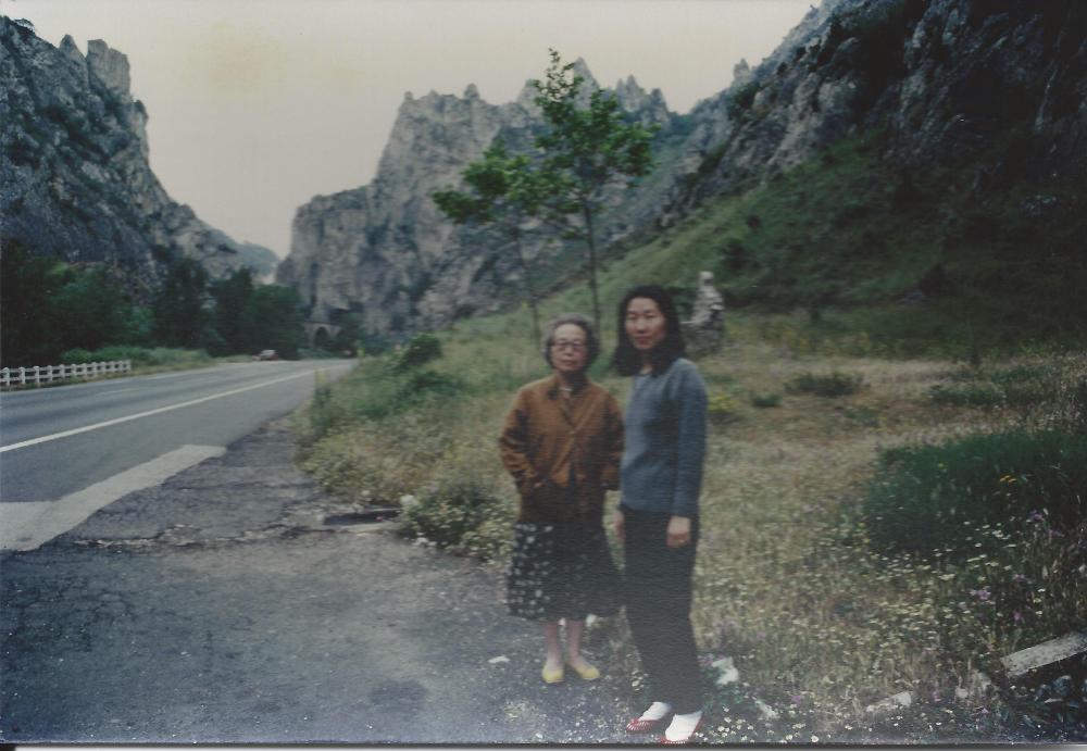 2013년 11월 9일 환기미술관에서 스캔한 김향안, 김명희, 김차섭의 여행 슬라이드 필름 사진파일 1