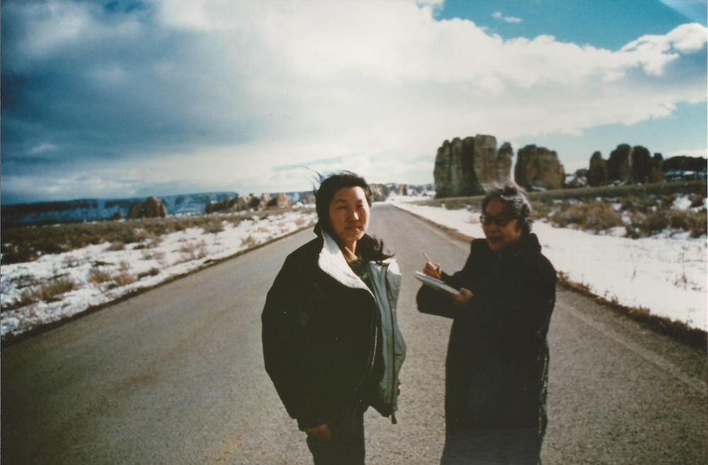 2013년 11월 9일 환기미술관에서 스캔한 김향안, 김명희, 김차섭의 여행 슬라이드 필름 사진파일 1