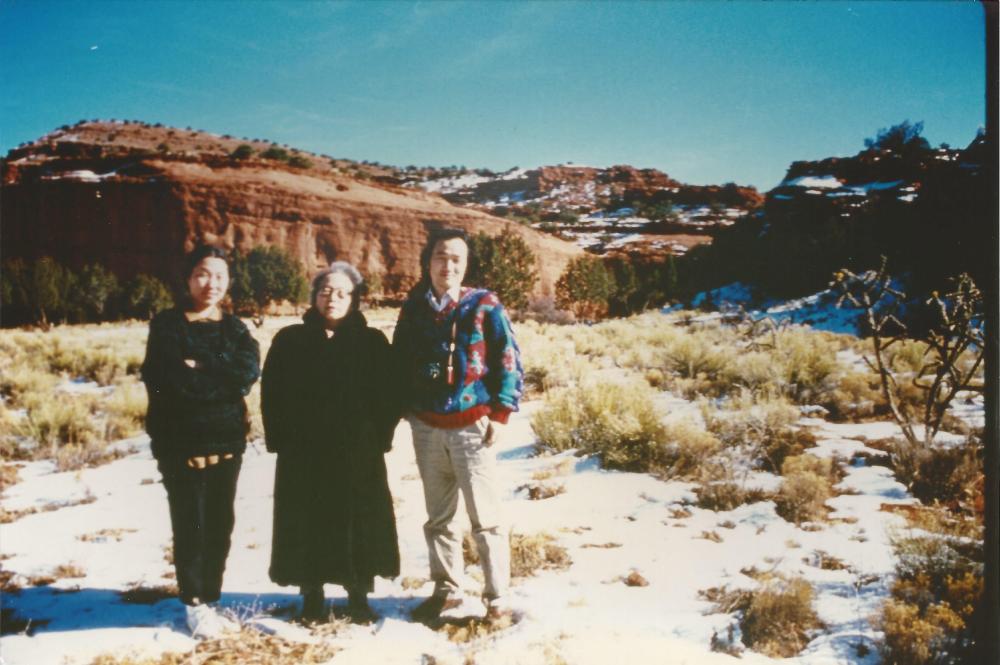 2013년 11월 9일 환기미술관에서 스캔한 김향안, 김명희, 김차섭의 여행 슬라이드 필름 사진파일 1