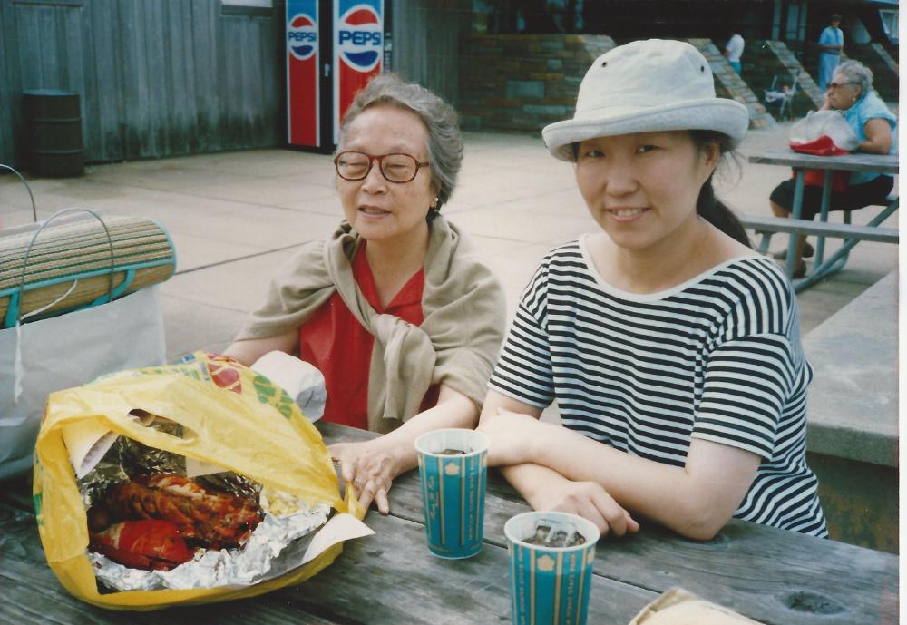 2013년 11월 9일 환기미술관에서 스캔한 김향안, 김명희, 김차섭의 여행 슬라이드 필름 사진파일 1