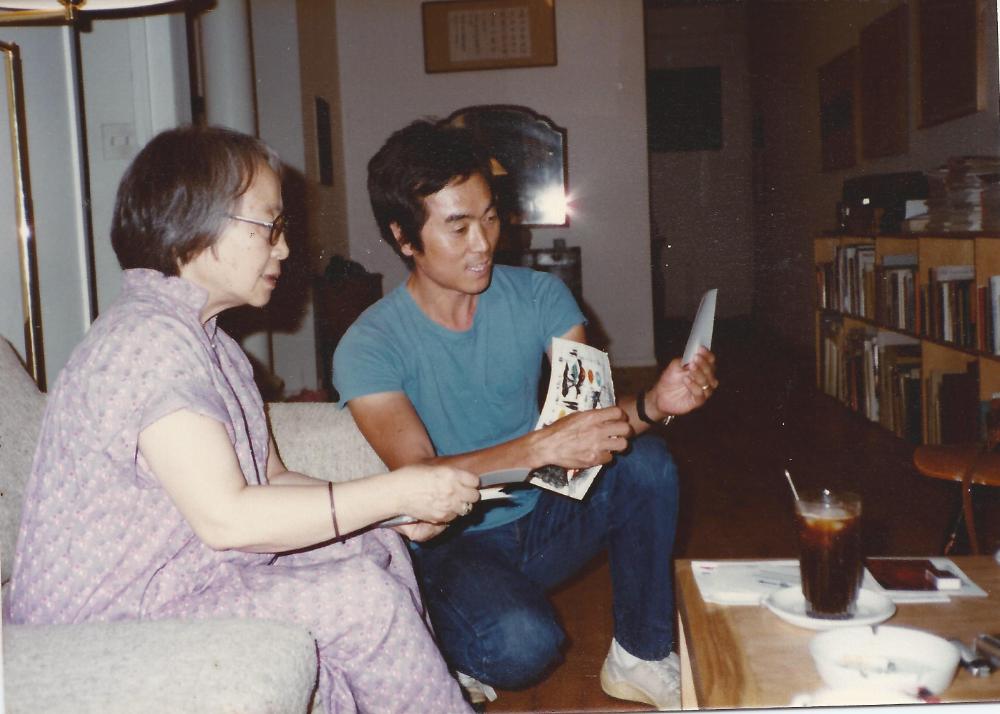 2013년 11월 9일 환기미술관에서 스캔한 김향안, 김명희, 김차섭의 여행 슬라이드 필름 사진파일 1