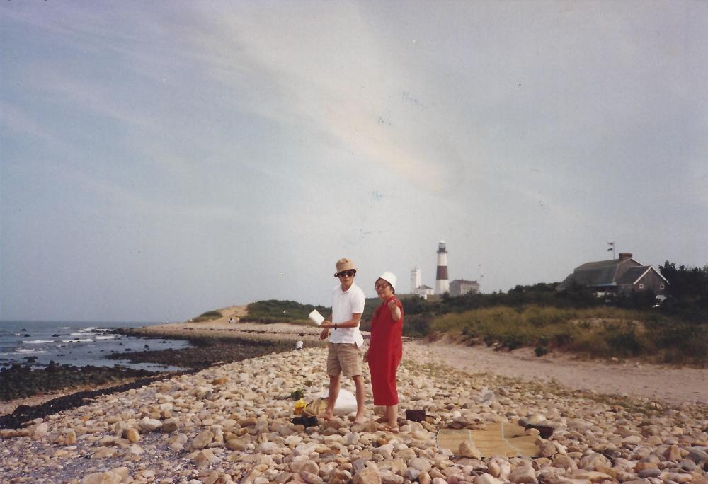 2013년 11월 9일 환기미술관에서 스캔한 김향안, 김명희, 김차섭의 여행 슬라이드 필름 사진파일 1