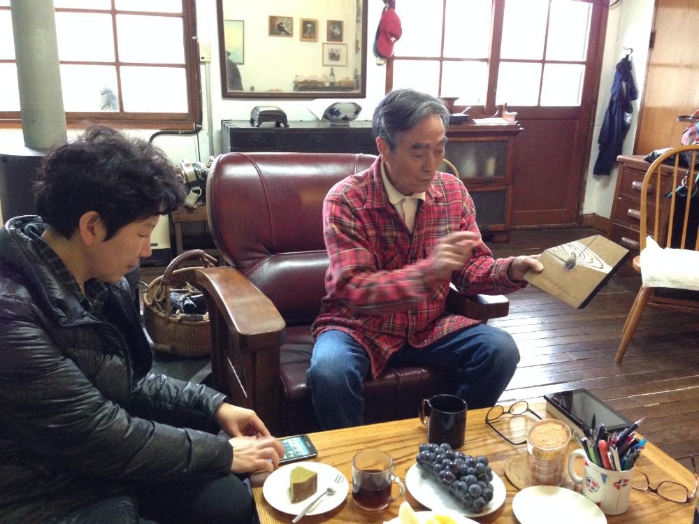 2013년 11월 9일 환기미술관에서 스캔한 김향안, 김명희, 김차섭의 여행 슬라이드 필름 사진파일 1