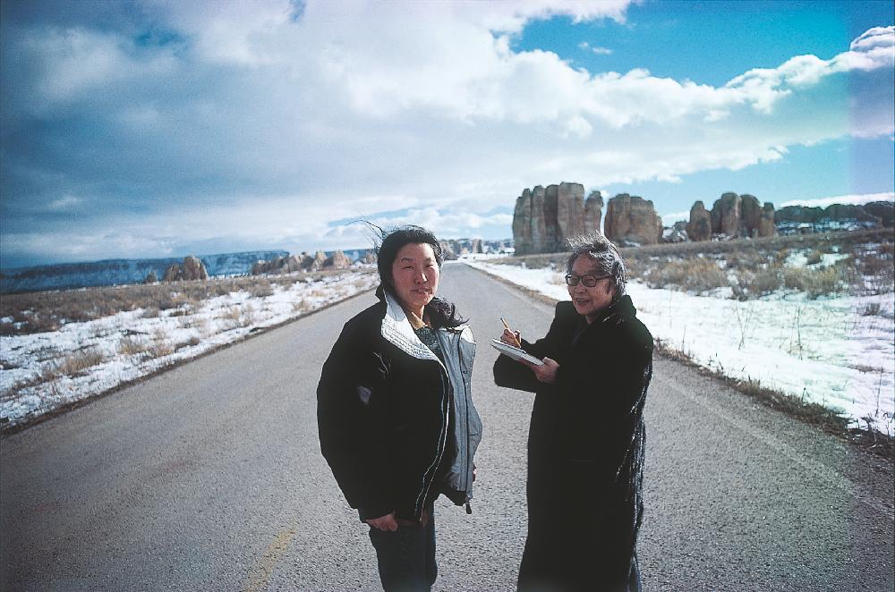 2013년 11월 9일 환기미술관에서 스캔한 김향안, 김명희, 김차섭의 여행 슬라이드 필름 사진파일 2