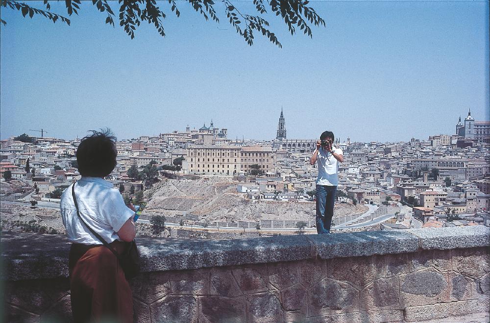 2013년 11월 9일 환기미술관에서 스캔한 김향안, 김명희, 김차섭의 여행 슬라이드 필름 사진파일 2