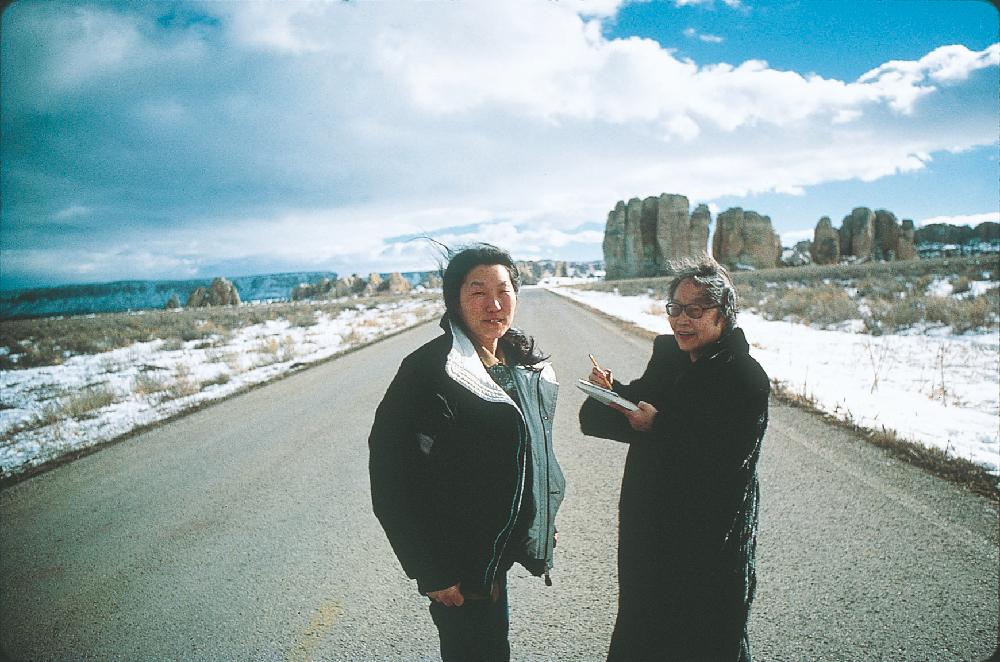 2013년 11월 9일 환기미술관에서 스캔한 김향안, 김명희, 김차섭의 여행 슬라이드 필름 사진파일 2