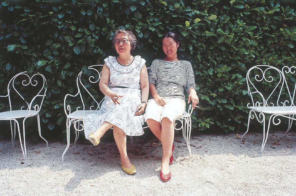 2013년 11월 9일 환기미술관에서 스캔한 김향안, 김명희, 김차섭의 여행 슬라이드 필름 사진파일 2