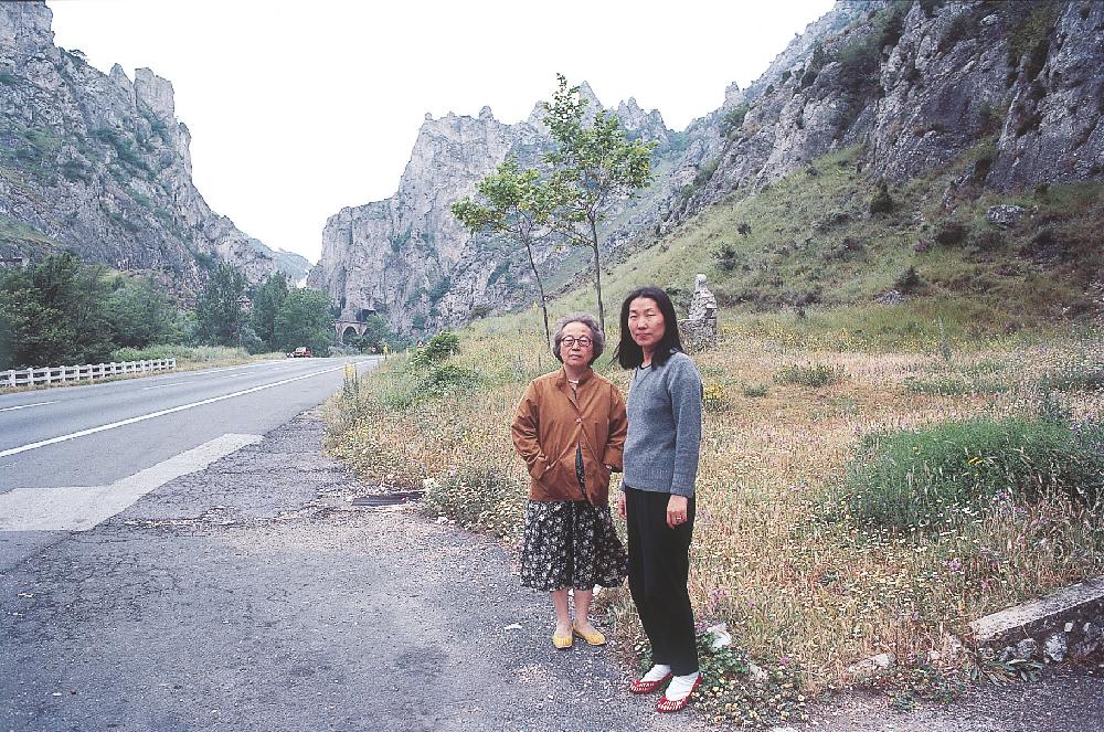 2013년 11월 9일 환기미술관에서 스캔한 김향안, 김명희, 김차섭의 여행 슬라이드 필름 사진파일 2