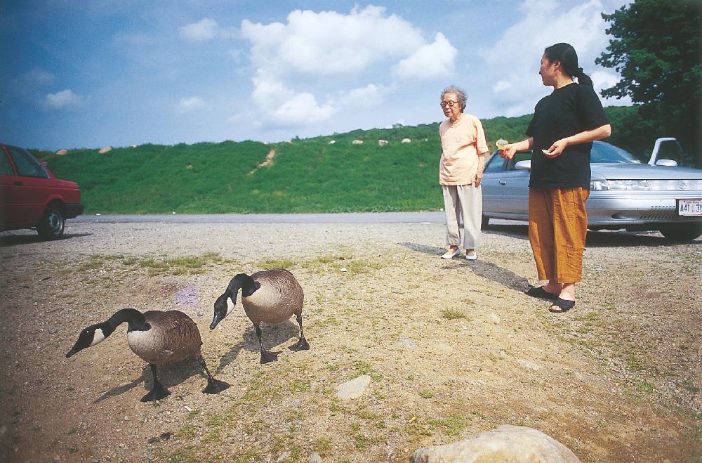 2013년 11월 9일 환기미술관에서 스캔한 김향안, 김명희, 김차섭의 여행 슬라이드 필름 사진파일 2