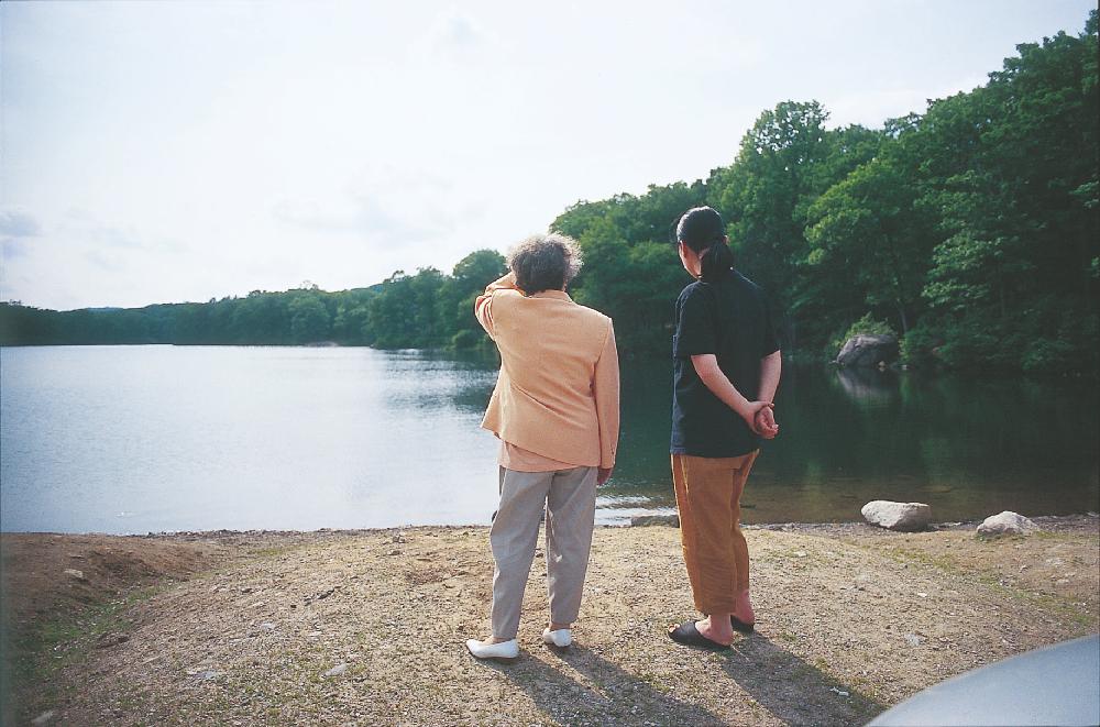 2013년 11월 9일 환기미술관에서 스캔한 김향안, 김명희, 김차섭의 여행 슬라이드 필름 사진파일 2