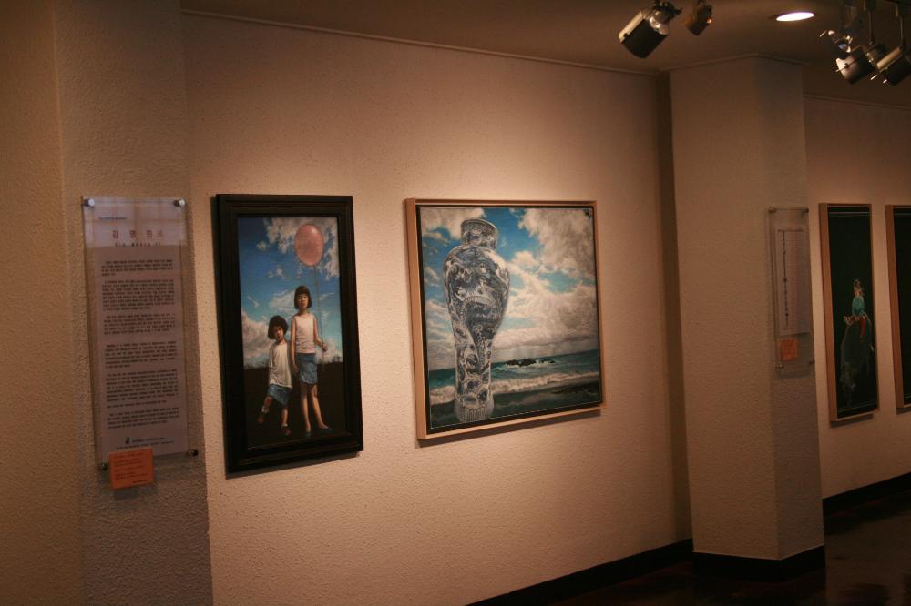 2007년 통인옥션갤러리 《김명희 전(展)》 작품 및 전시 전경 사진파일