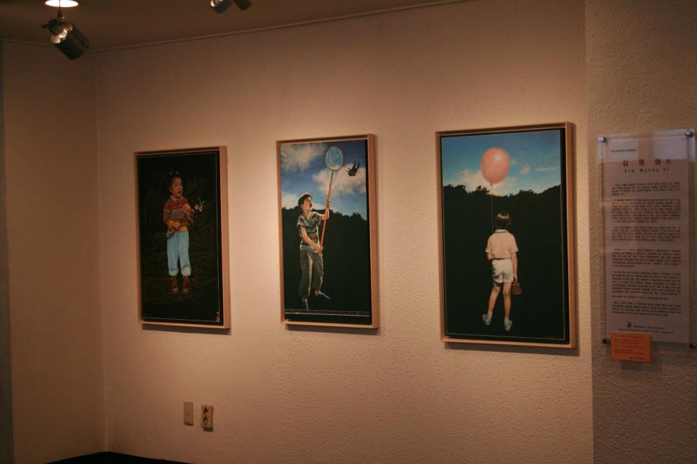 2007년 통인옥션갤러리 《김명희 전(展)》 작품 및 전시 전경 사진파일