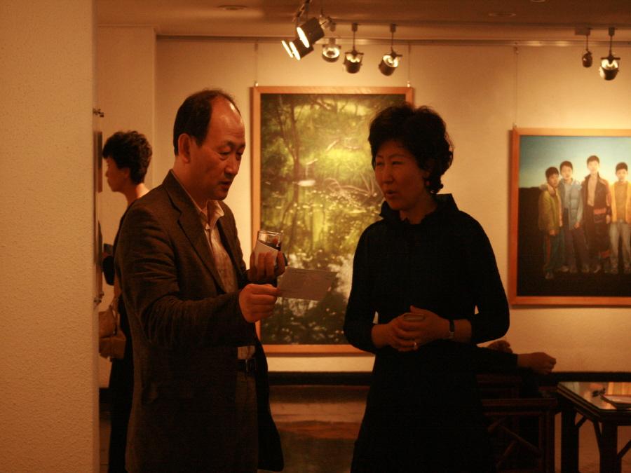 2007년 통인옥션갤러리 《김명희 전(展)》 작품 및 전시 전경 사진파일