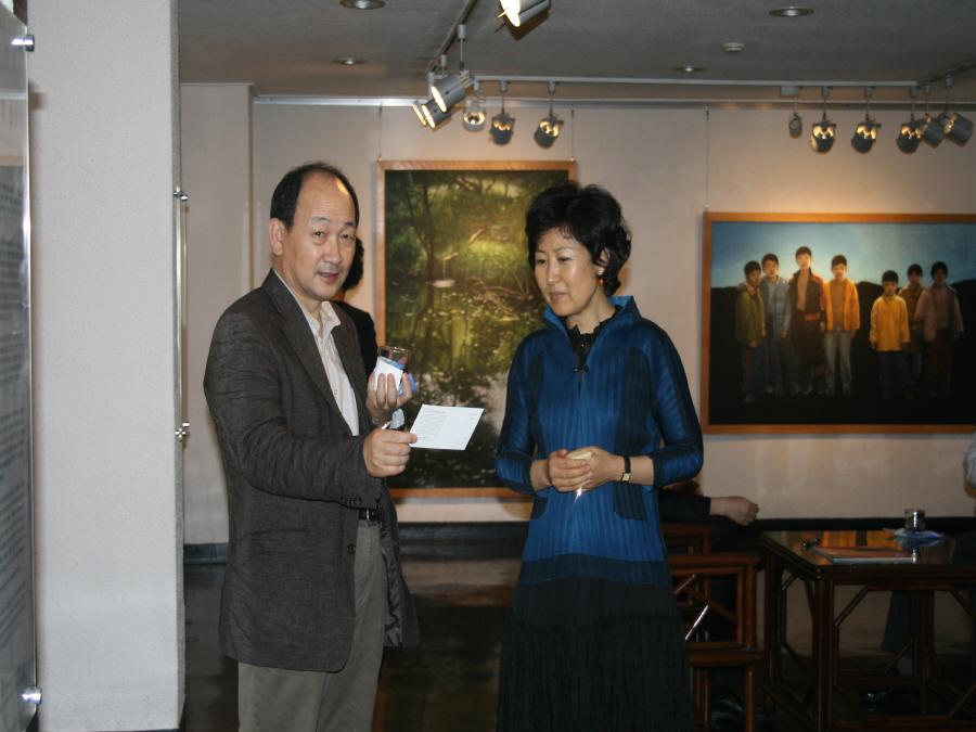 2007년 통인옥션갤러리 《김명희 전(展)》 작품 및 전시 전경 사진파일