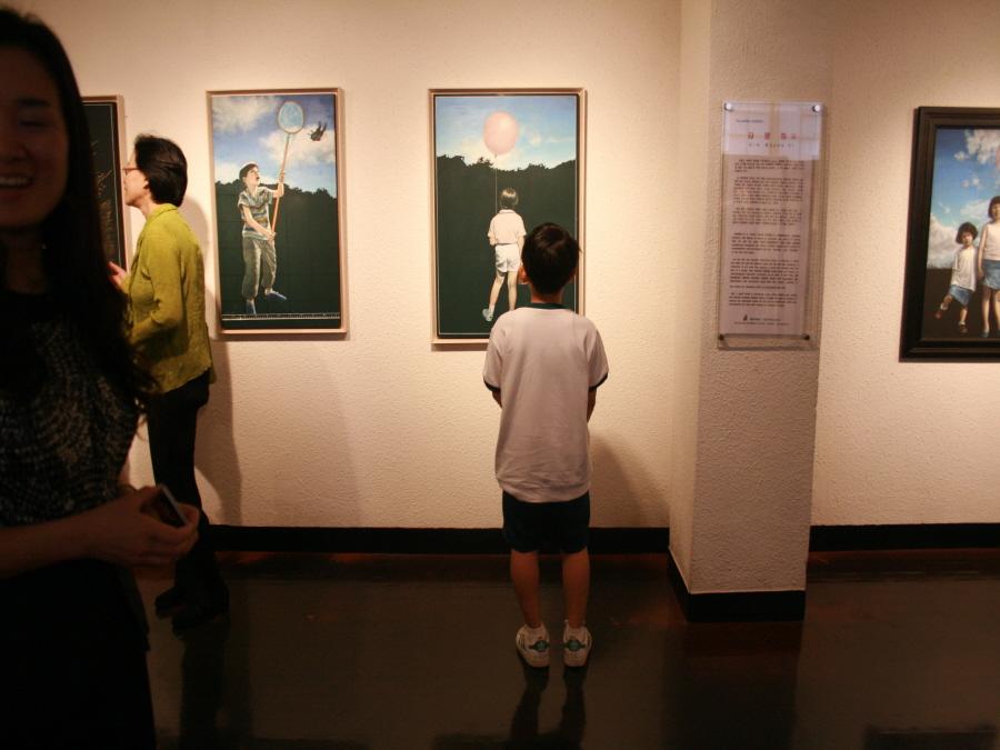 2007년 통인옥션갤러리 《김명희 전(展)》 작품 및 전시 전경 사진파일