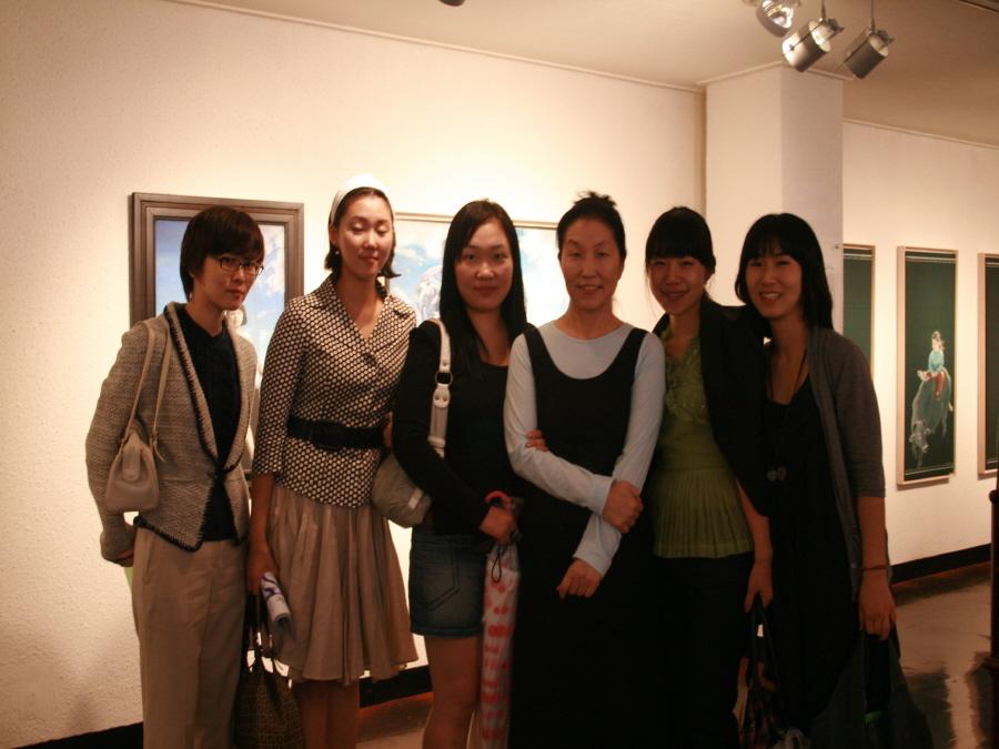 2007년 통인옥션갤러리 《김명희 전(展)》 작품 및 전시 전경 사진파일