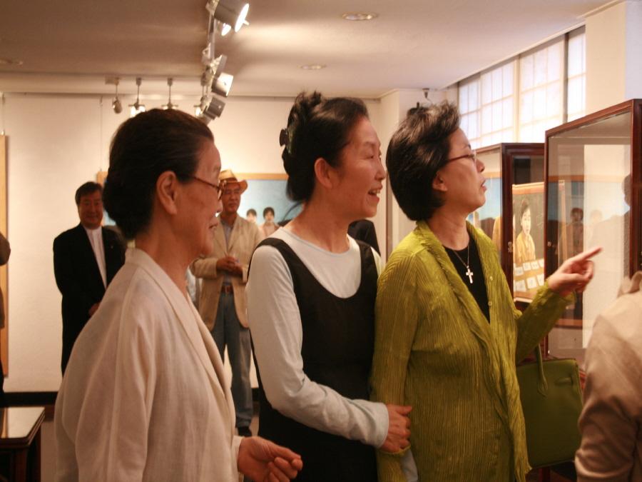 2007년 통인옥션갤러리 《김명희 전(展)》 작품 및 전시 전경 사진파일