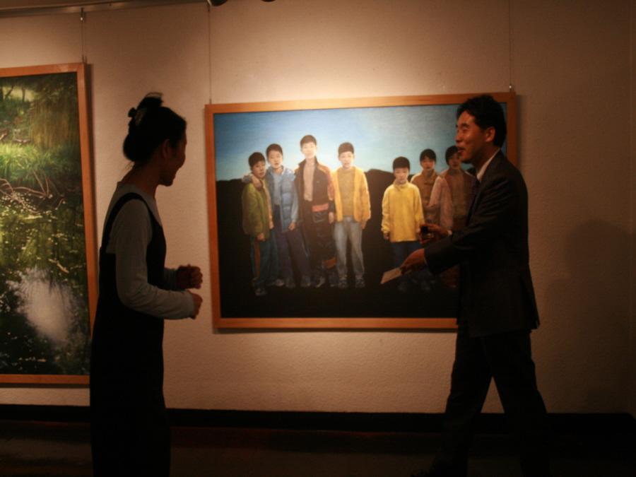 2007년 통인옥션갤러리 《김명희 전(展)》 작품 및 전시 전경 사진파일