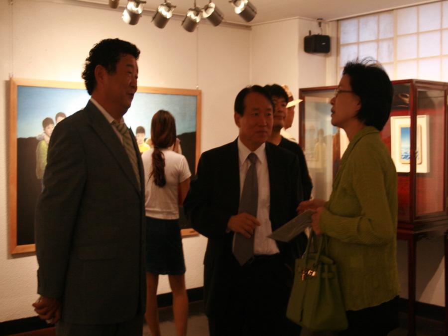 2007년 통인옥션갤러리 《김명희 전(展)》 작품 및 전시 전경 사진파일