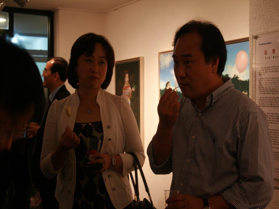 2007년 통인옥션갤러리 《김명희 전(展)》 작품 및 전시 전경 사진파일