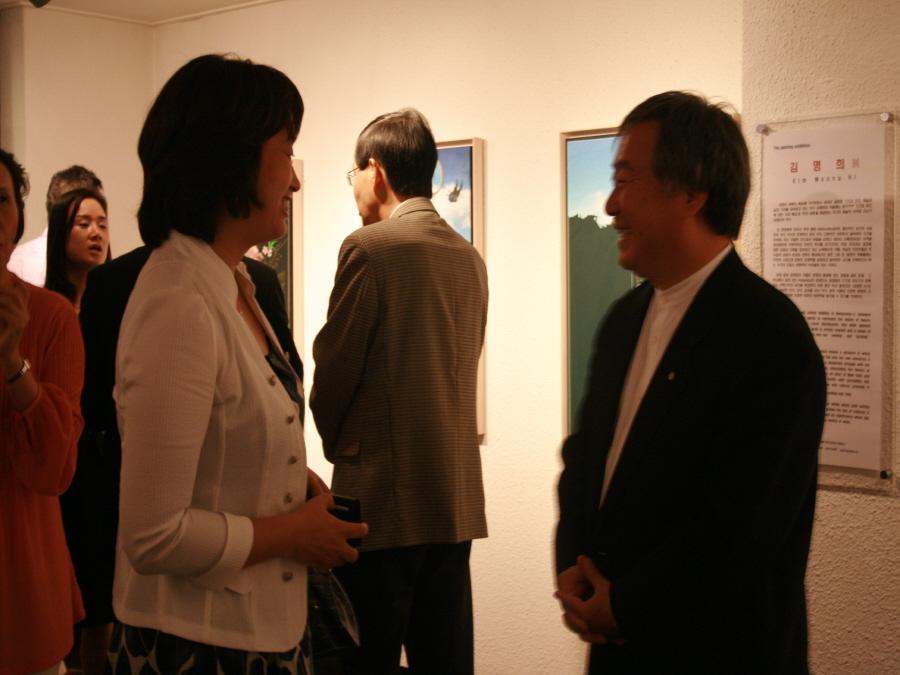 2007년 통인옥션갤러리 《김명희 전(展)》 작품 및 전시 전경 사진파일