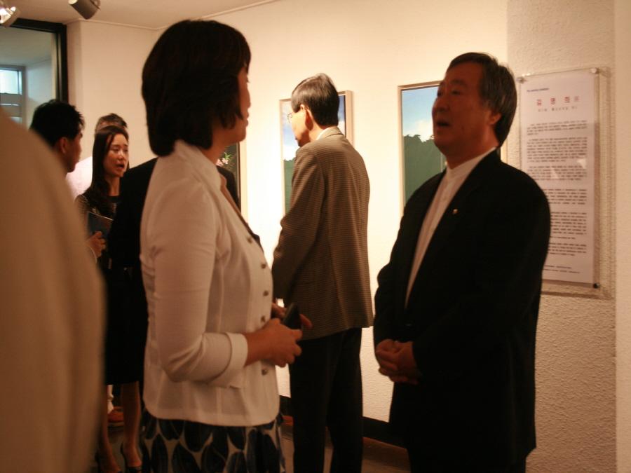 2007년 통인옥션갤러리 《김명희 전(展)》 작품 및 전시 전경 사진파일