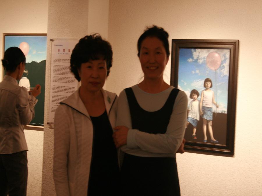 2007년 통인옥션갤러리 《김명희 전(展)》 작품 및 전시 전경 사진파일