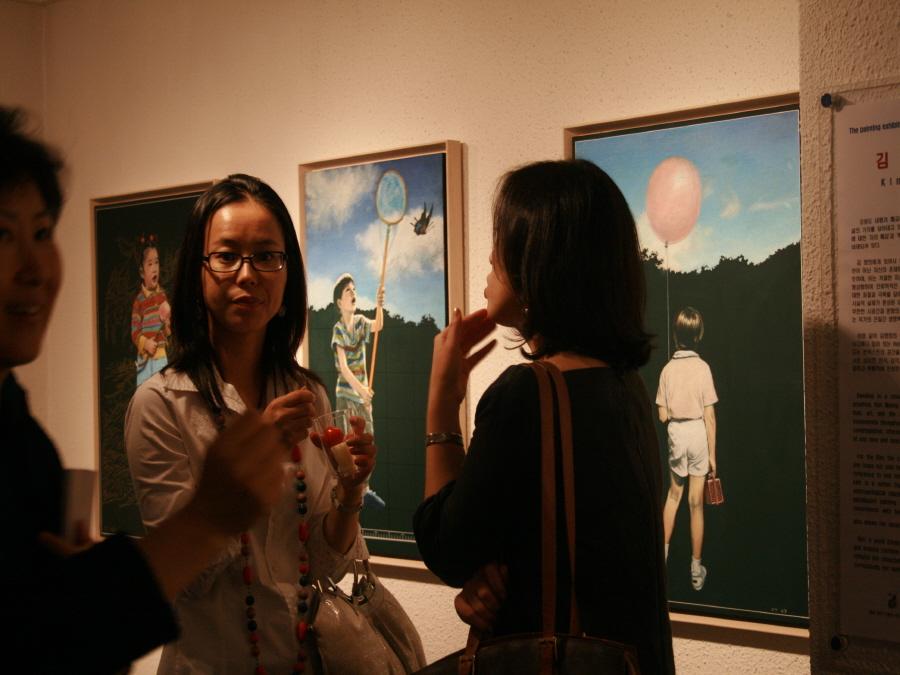 2007년 통인옥션갤러리 《김명희 전(展)》 작품 및 전시 전경 사진파일