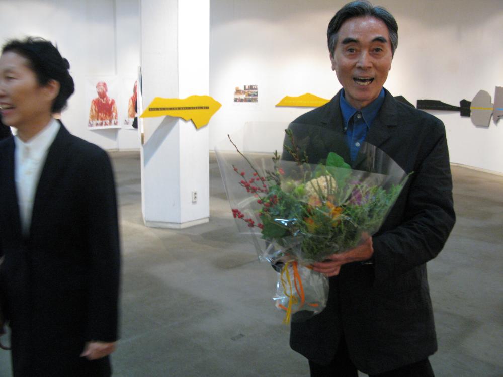 2008년 제9회 이인성미술상 시상식 김차섭 사진