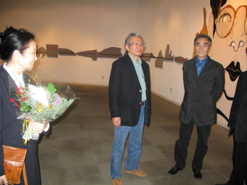 2008년 제9회 이인성미술상 시상식 김차섭 사진