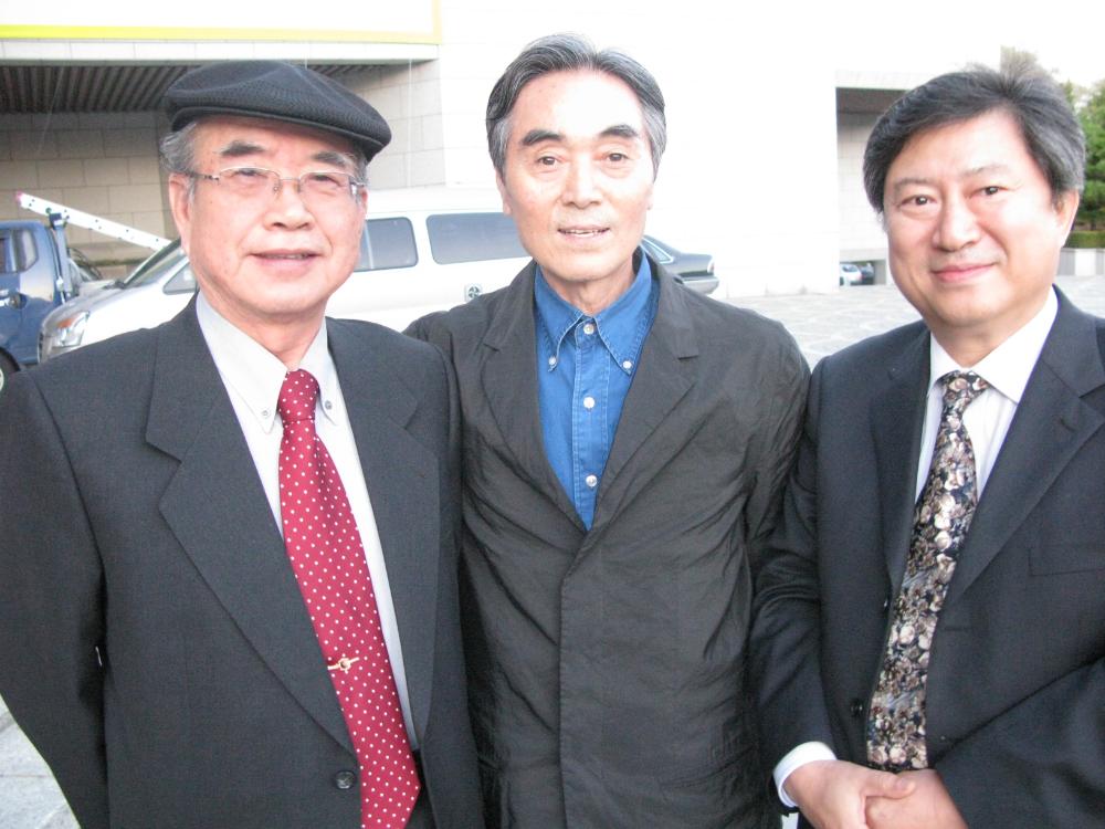 2008년 제9회 이인성미술상 시상식 김차섭 사진