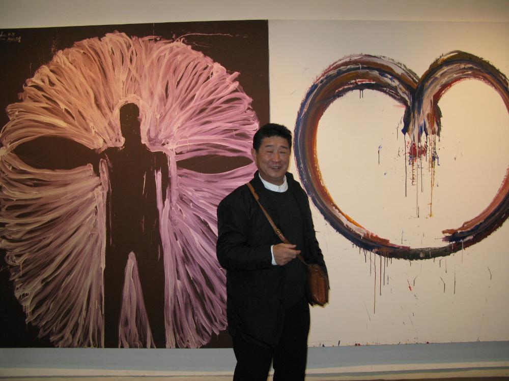 2008년 제9회 이인성미술상 시상식 김차섭 사진