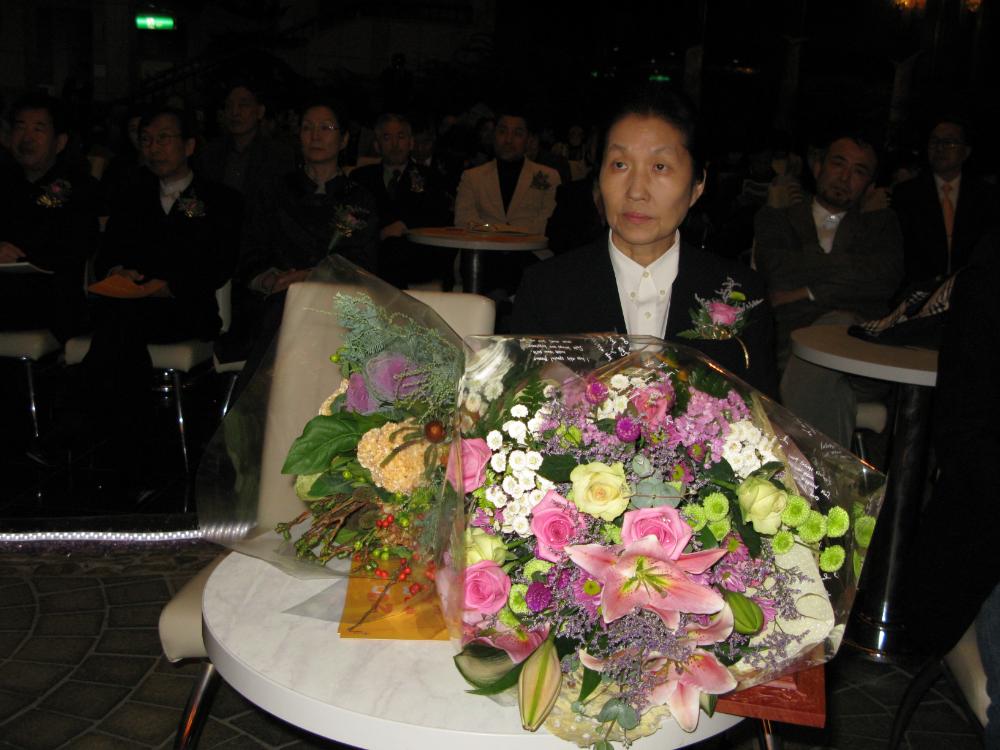 2008년 제9회 이인성미술상 시상식 김차섭 사진