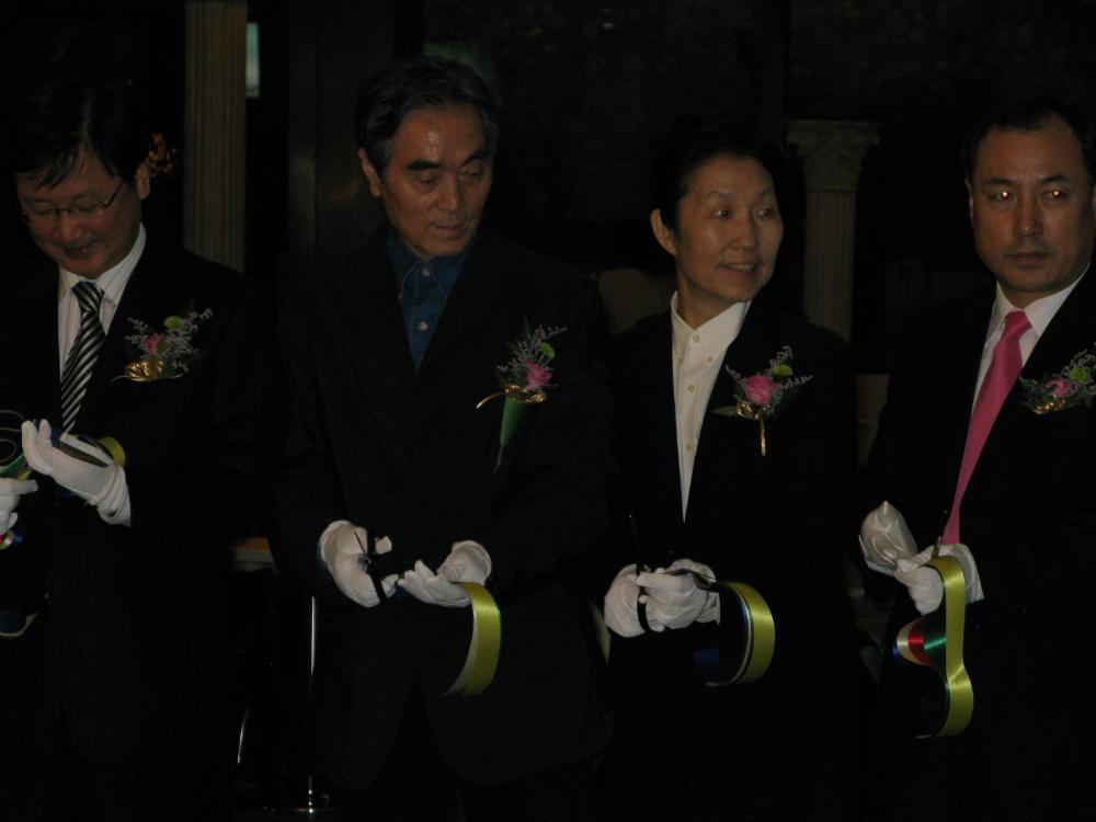 2008년 제9회 이인성미술상 시상식 김차섭 사진