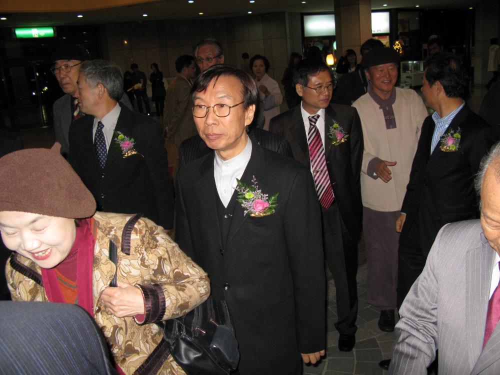 2008년 제9회 이인성미술상 시상식 김차섭 사진