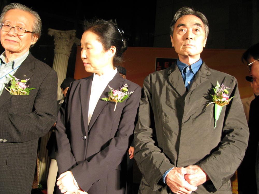 2008년 제9회 이인성미술상 시상식 김차섭 사진