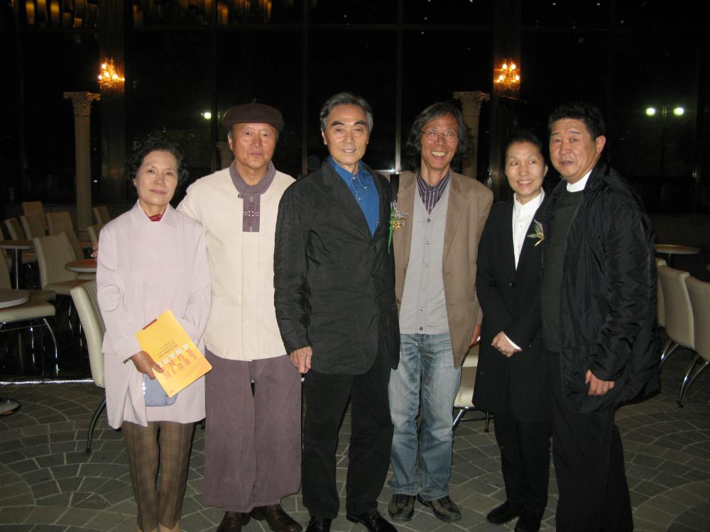 2008년 제9회 이인성미술상 시상식 김차섭 사진