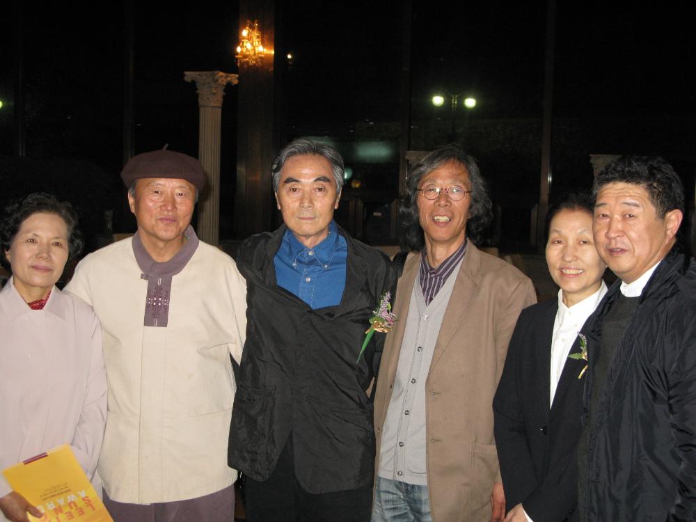 2008년 제9회 이인성미술상 시상식 김차섭 사진