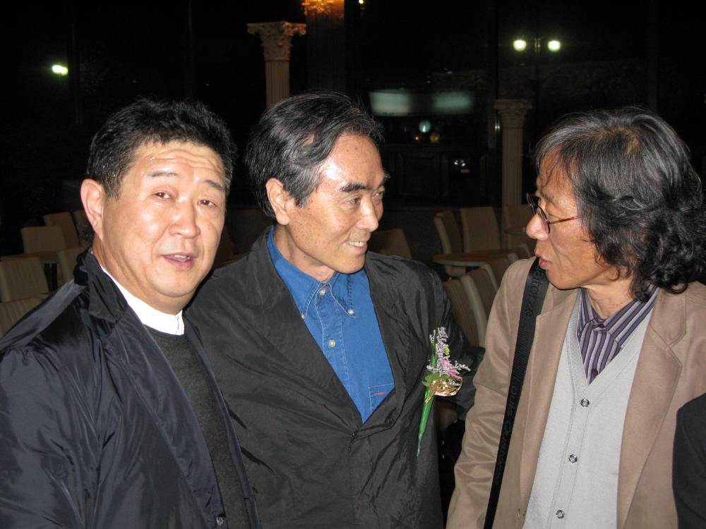 2008년 제9회 이인성미술상 시상식 김차섭 사진