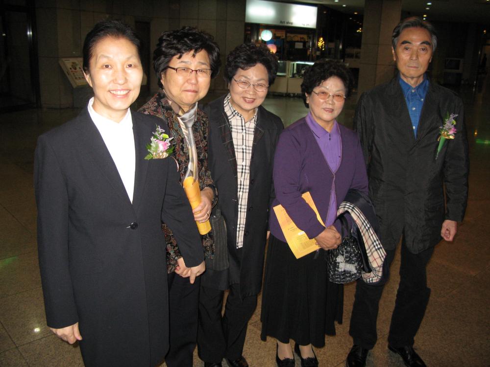 2008년 제9회 이인성미술상 시상식 김차섭 사진