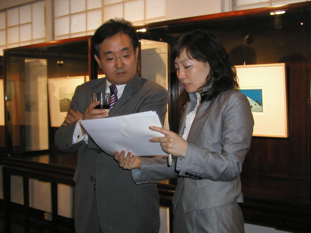 2007년 6월 13일 김차섭 전시 오프닝 사진파일