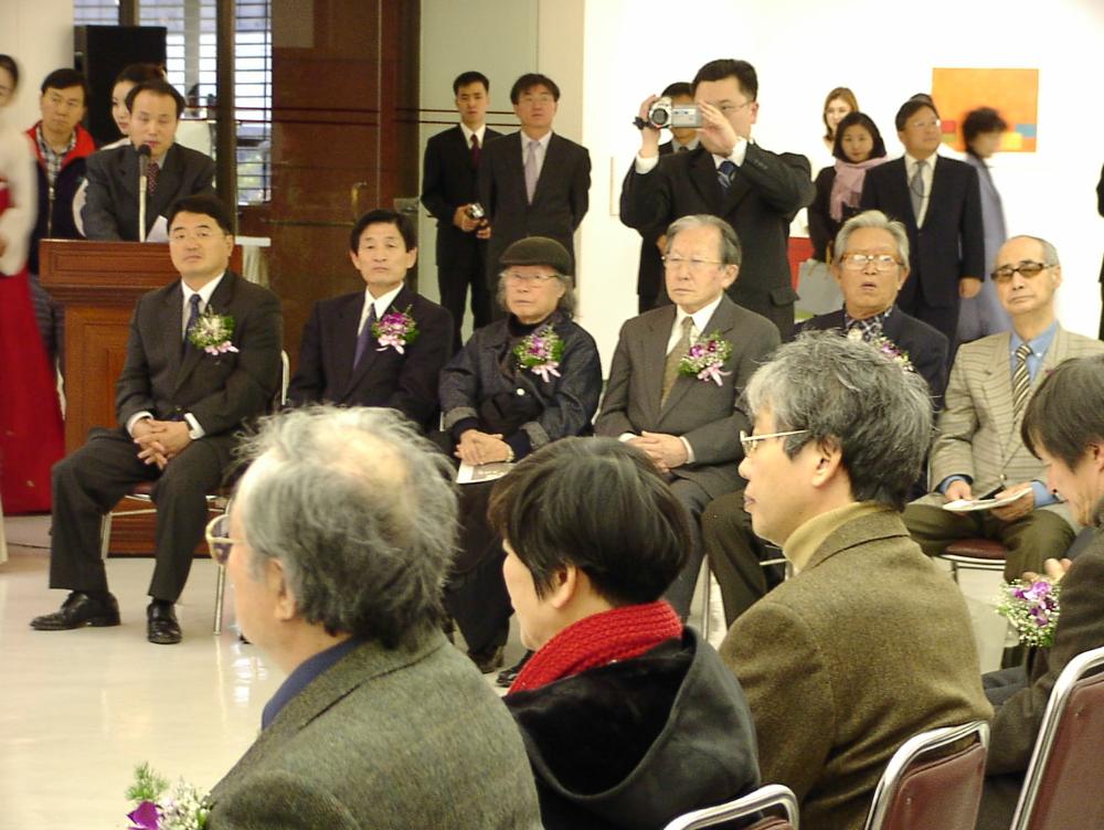 2002년 11월 9일 〈제14회 이중섭 미술상〉 시상식 사진파일