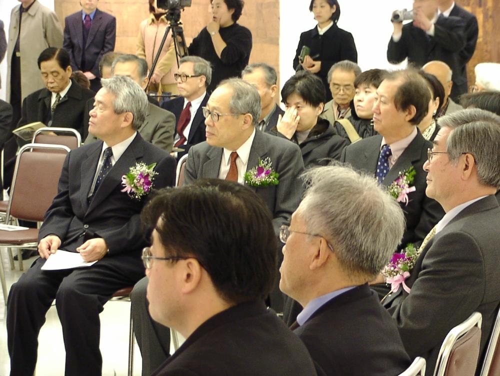 2002년 11월 9일 〈제14회 이중섭 미술상〉 시상식 사진파일