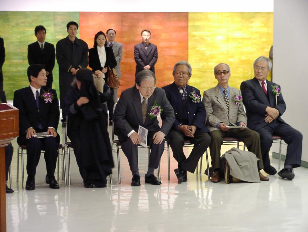 2002년 11월 9일 〈제14회 이중섭 미술상〉 시상식 사진파일