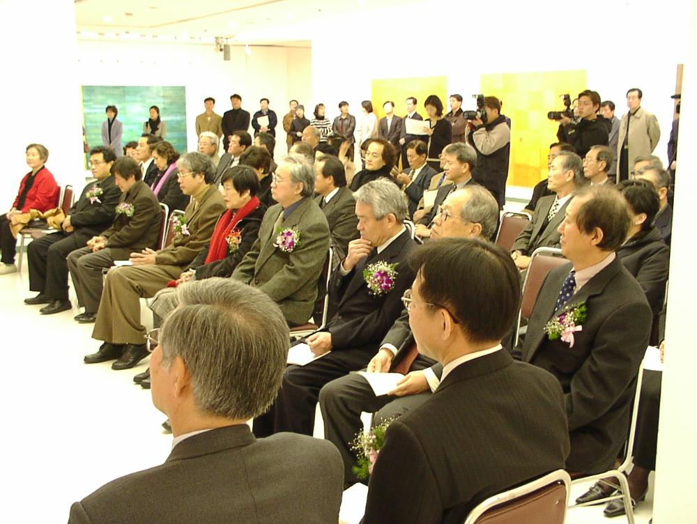 2002년 11월 9일 〈제14회 이중섭 미술상〉 시상식 사진파일